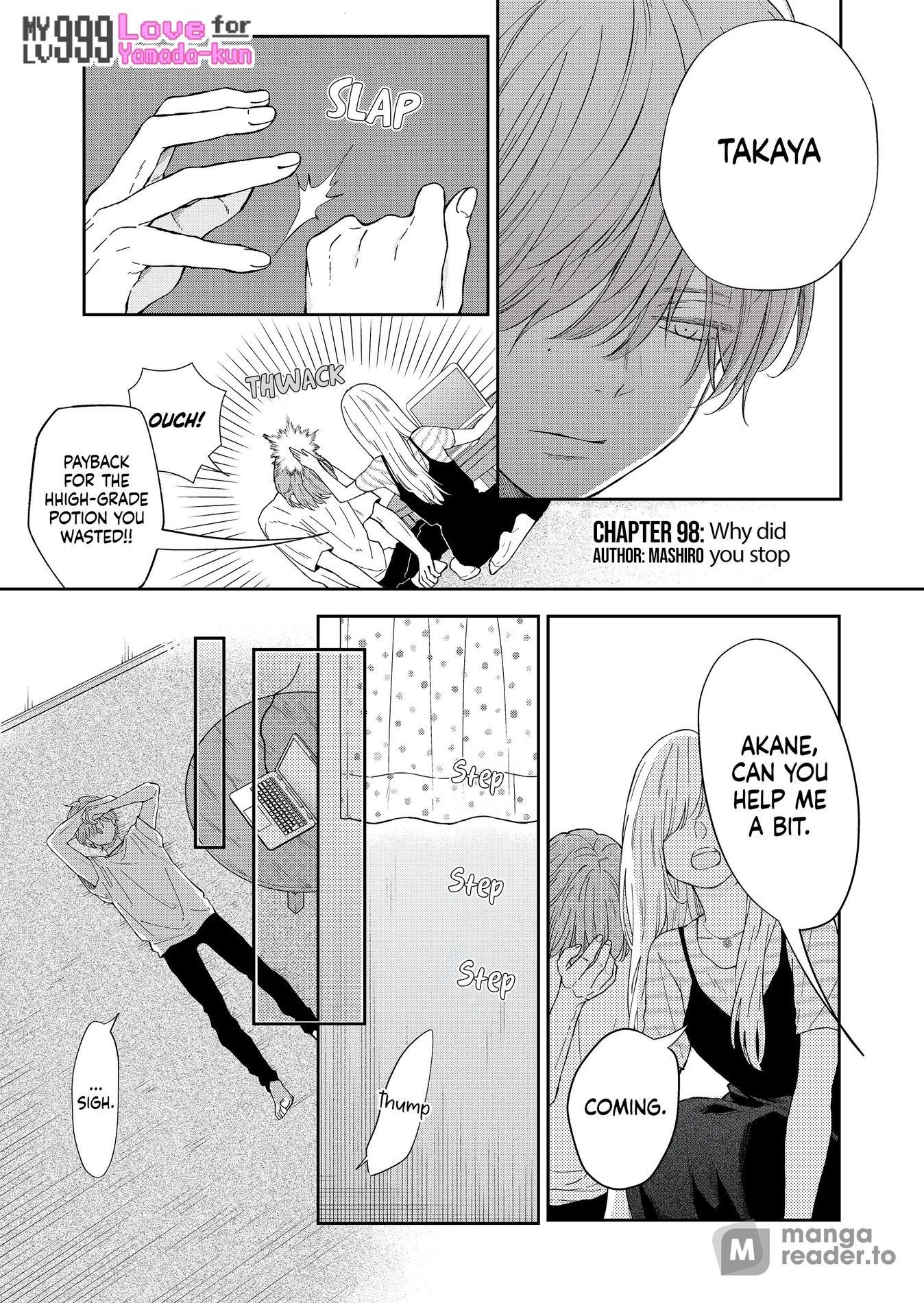 Yamada-kun to Lv999 no Koi wo Suru, Chapter 98 image 01